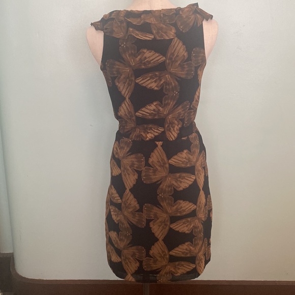 Banana Republic Little Black (& Brown!) Dress - Picture 2 of 4